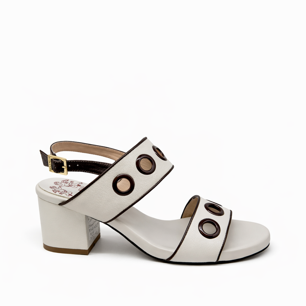 SANDALIA BLANCO OFF X CHOCO SOMBRA