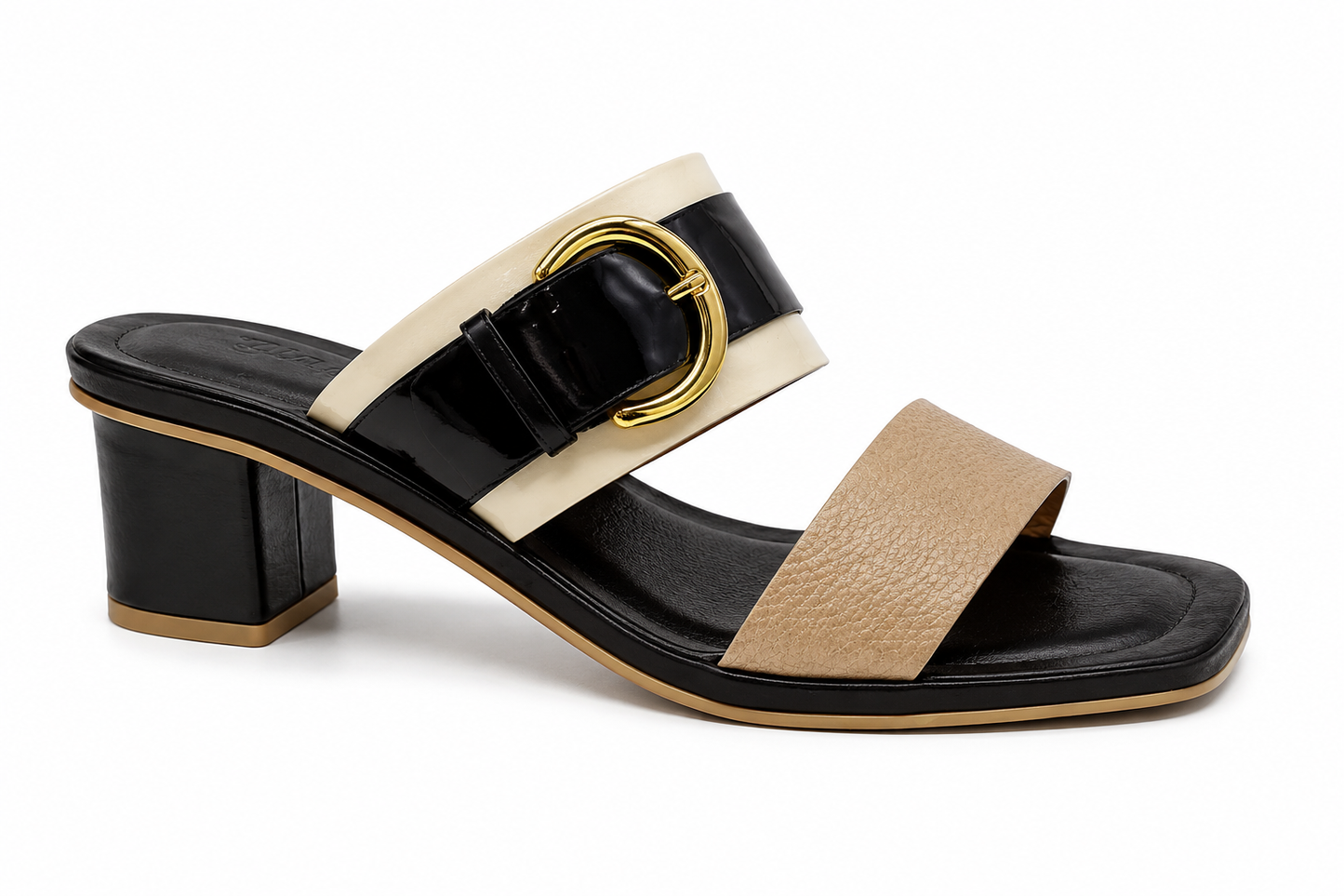SANDALIA TAUPE X TALCO