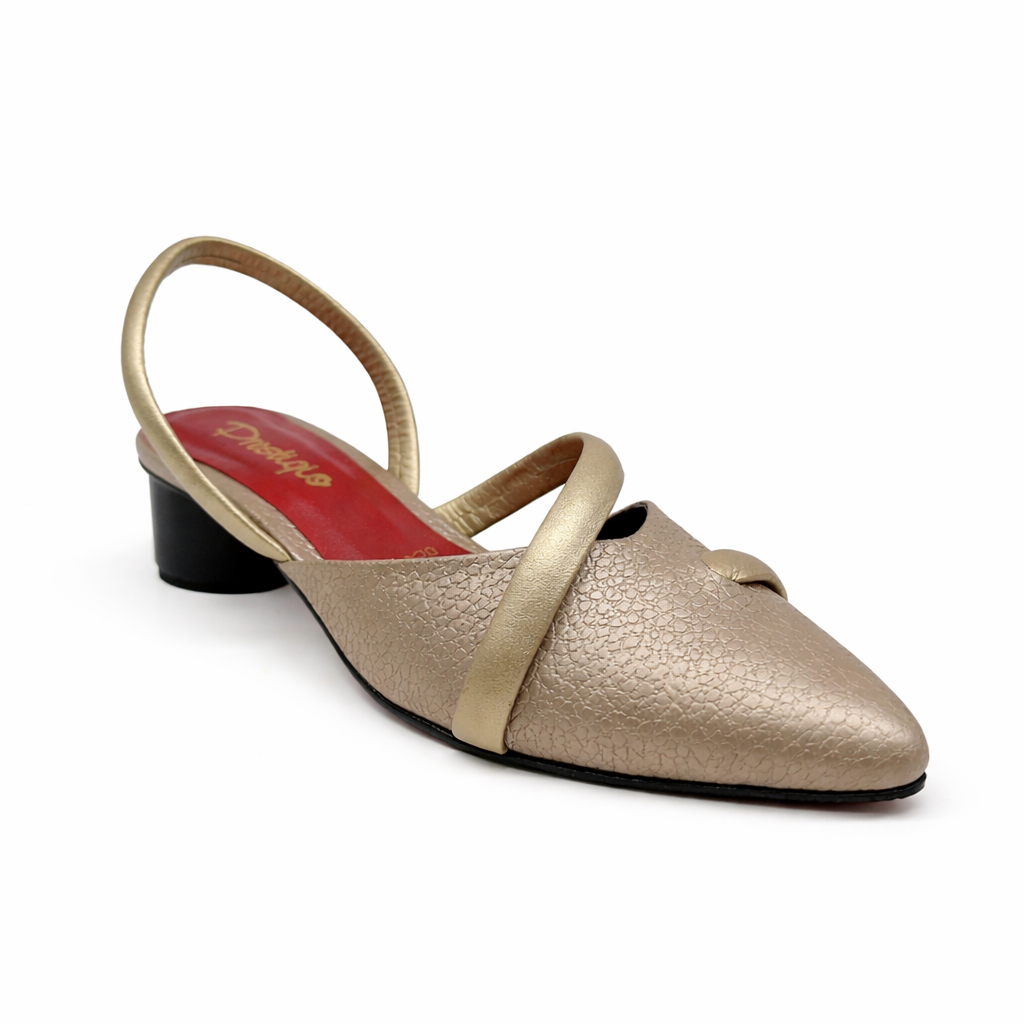 ZAPATO DORADO MEGAN