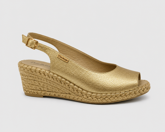 ESPADRILA DORADO