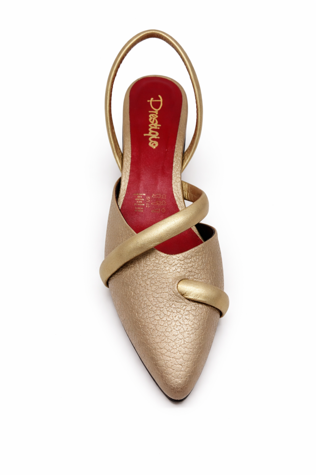 ZAPATO DORADO MEGAN