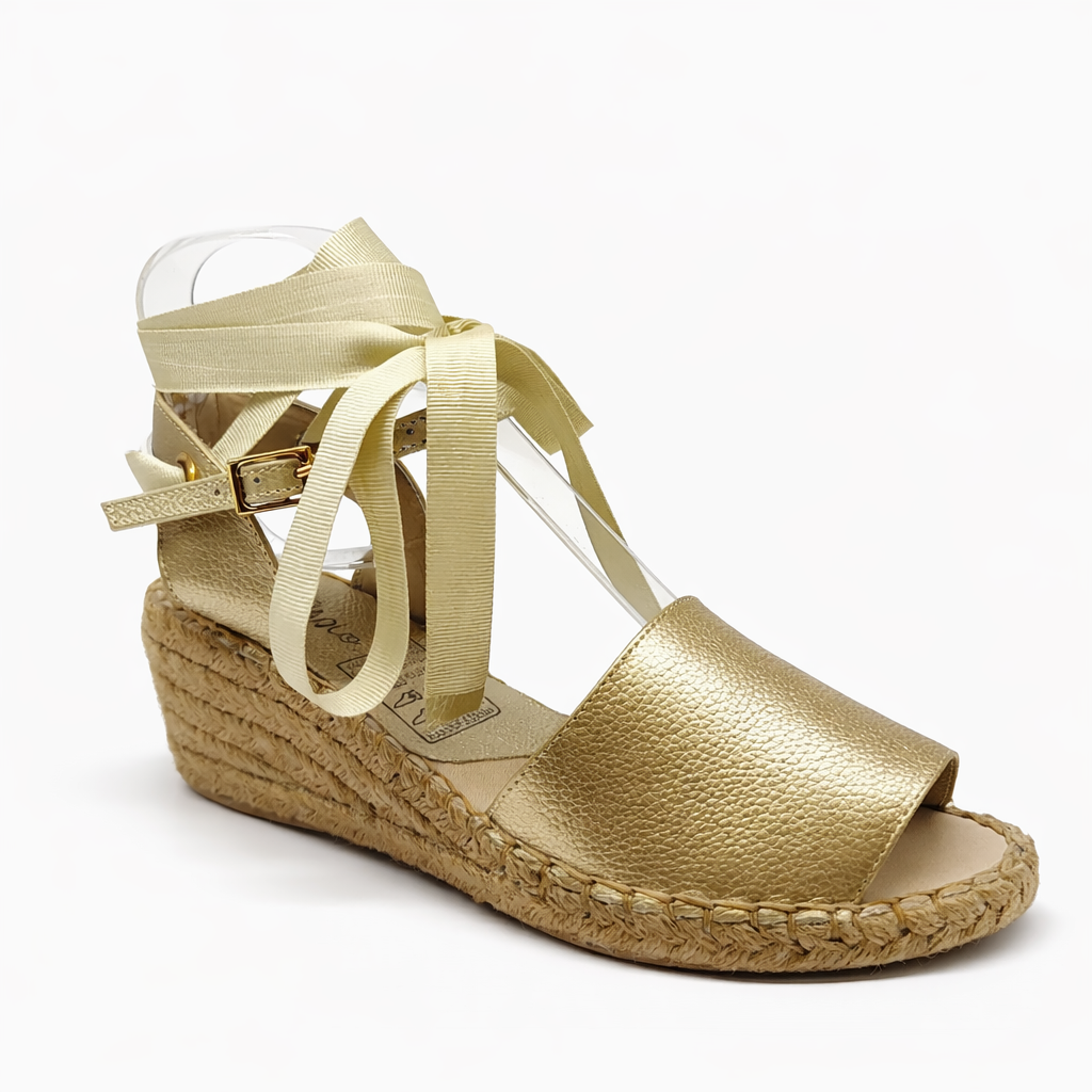 ESPADRILA ORO