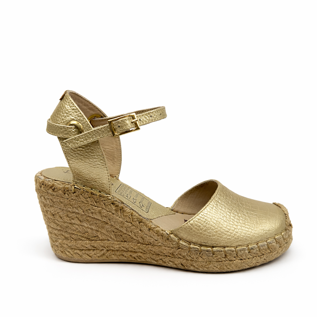 ESPADRILA ORO