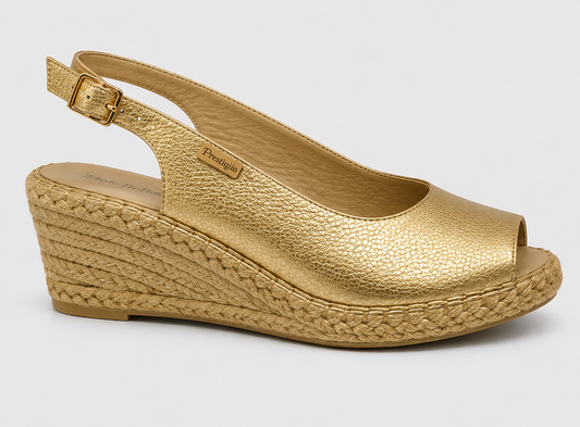 ESPADRILA DORADO