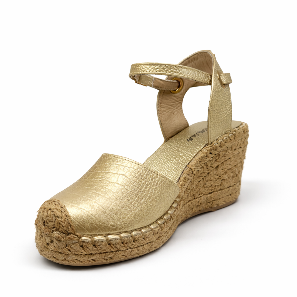 ESPADRILA ORO