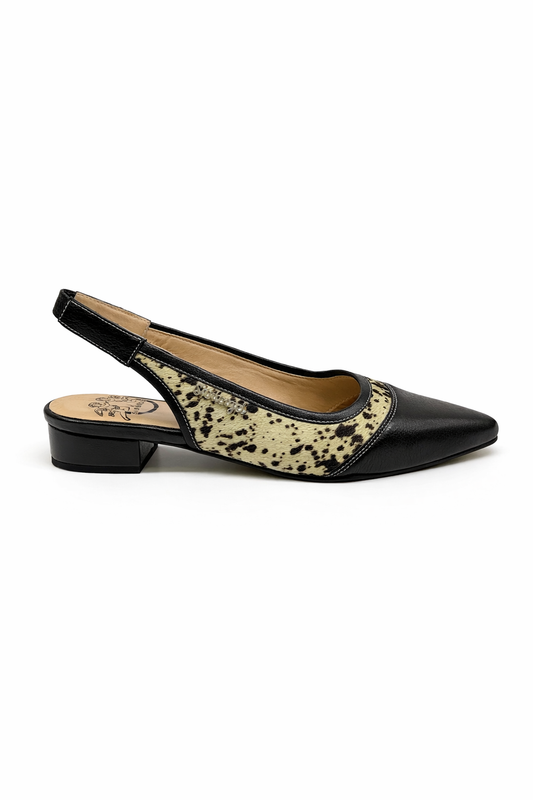 ZAPATO PELO MANCHAS X NEGRO AURA
